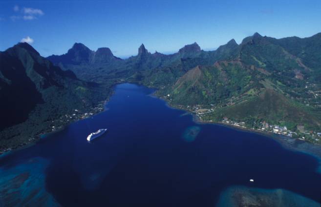 La bah�a de Moorea