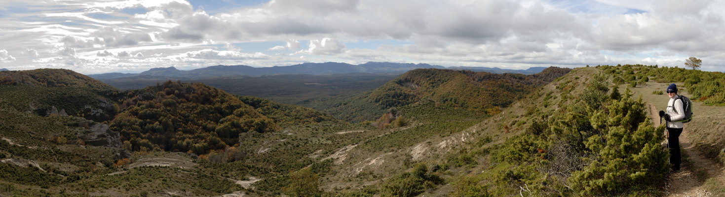 Panormica bajando a San Romn