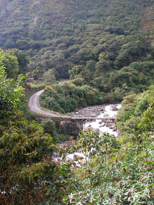 El puente sobre el arroyo