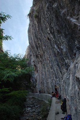 Zona de escalada