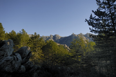 Paisaje durante el ascenso