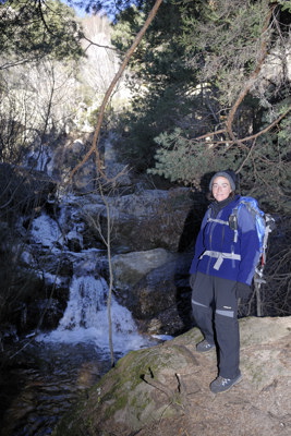 Cascada en la senda de la Ventana