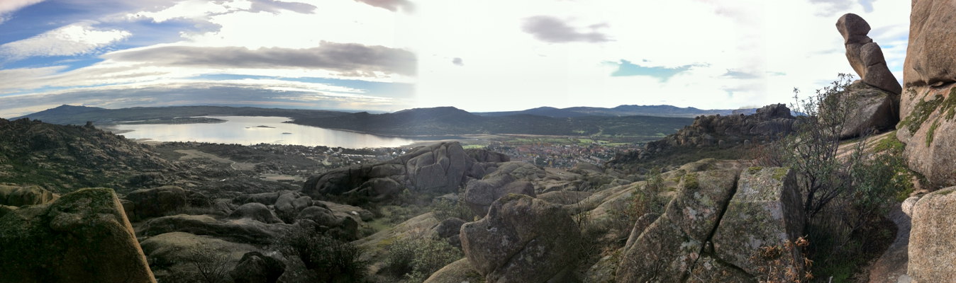 Vistas desde atalaya cercana al Collado de la Cueva