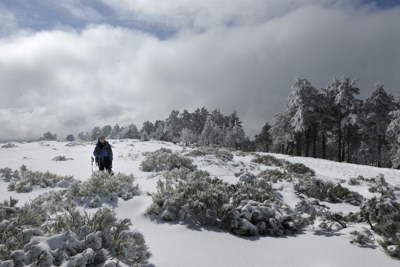 Llegando al Mirador