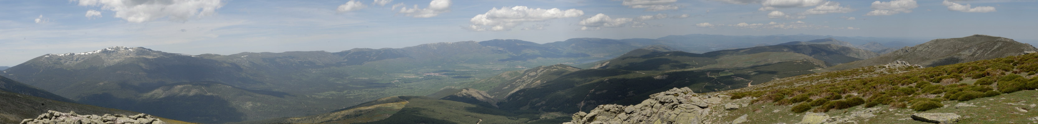 Panormica de Pealara y Valle del Lozoya