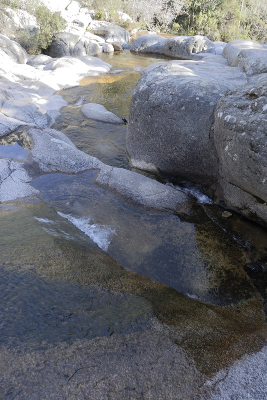 Cruzando el Arroyo de la Ventana