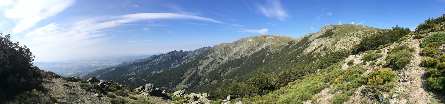 Panormica de la Hoya desde el sendero