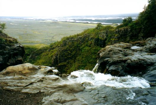 Vista de la llanura