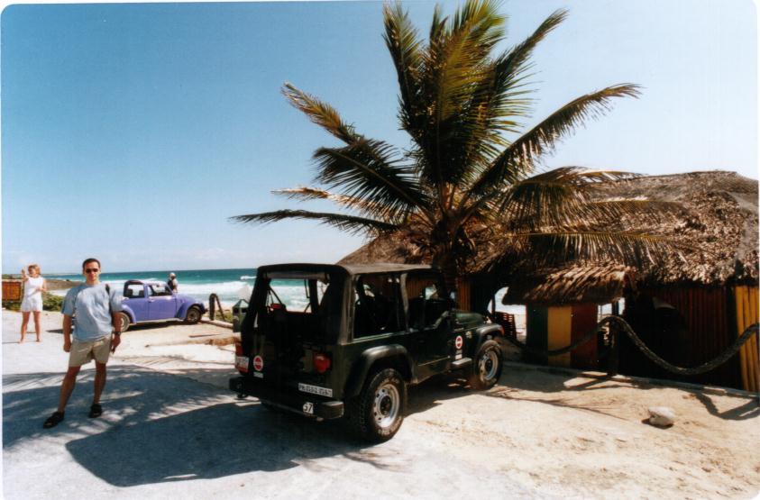 El Wrangler que alquilamos